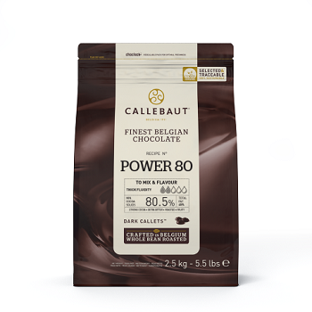 Callebaut Power 80 - 80.5% Cocoa - 2.5kg Bulk Pack